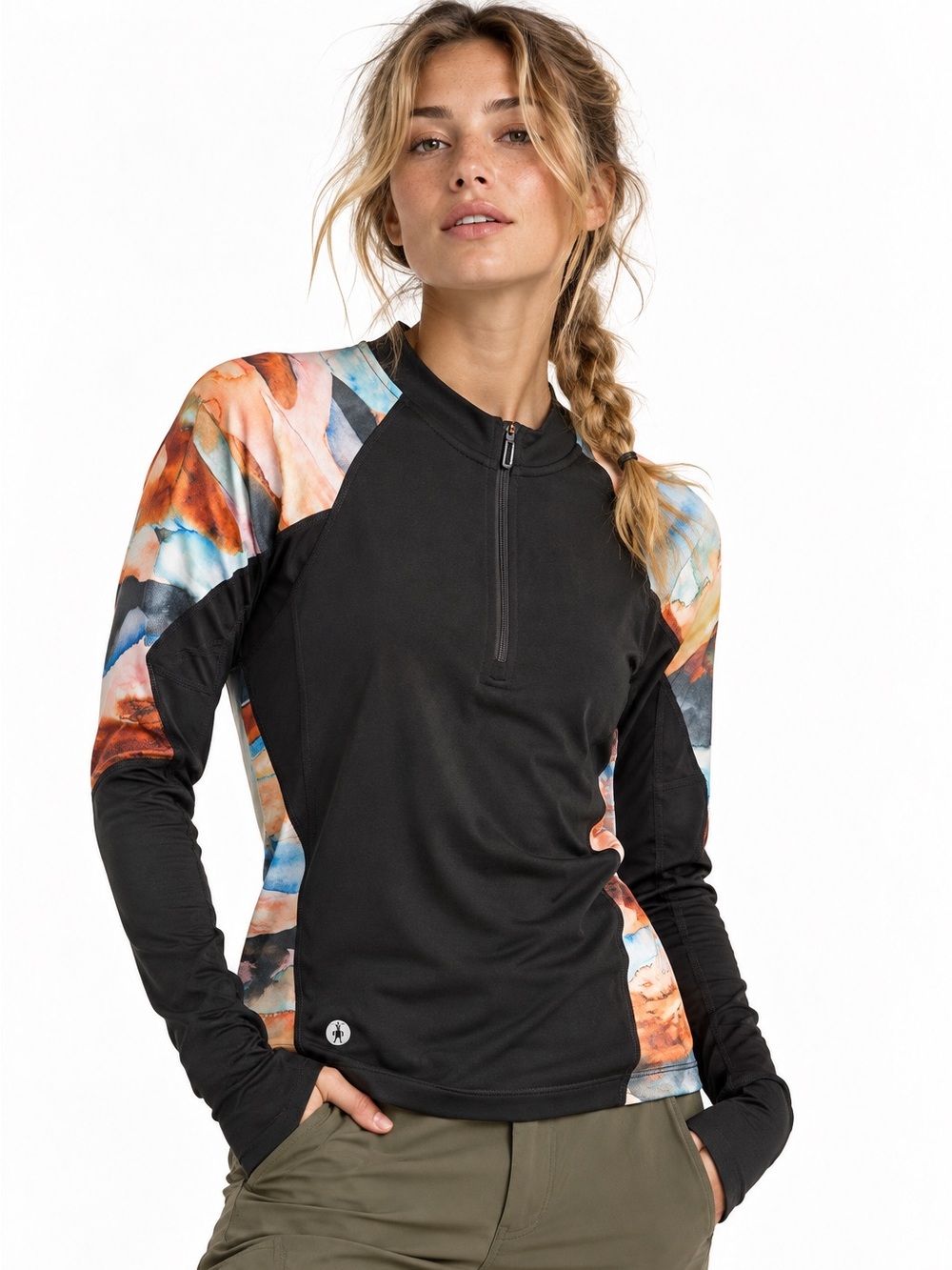 Smartwool Mountain Bike Long Sleeve Jersey Half Zip